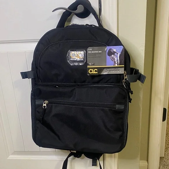 NWT Custom Leathercraft 1132 75-Pocket Tool Backpack - Picture 1 of 8